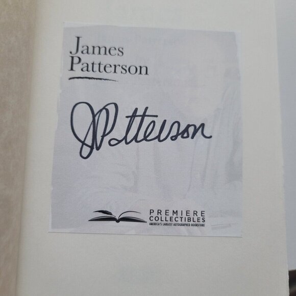*LIKE NEW & SIGNED* James Patterson by James Patterson, 1st/1st First Edition HC - Picture 2 of 4